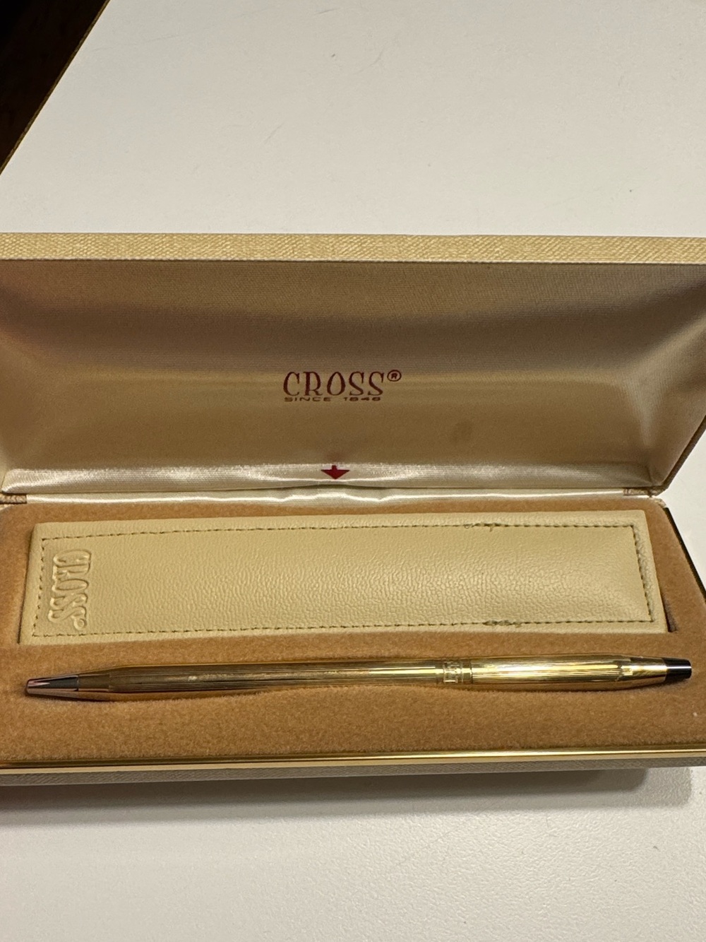 Ladies 1/20 10k gf Cross Pen. Vintage